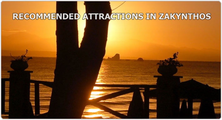 ZANTE ATTRACTIONS RECOMMENDED